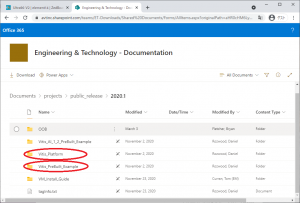 Vitis 2020.1 用ファイルへのリンク